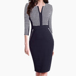 Midi Spring Business Casual Dresses - Recon Fashion