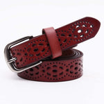 New Women Fashion Wide Genuine Leather Belt - Recon Fashion