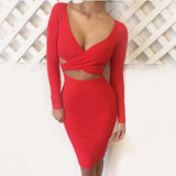 Club Bodycon Bandage Dress - Recon Fashion