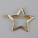 Metal Ponytail Holder with Star/Pentagramme - Recon Fashion