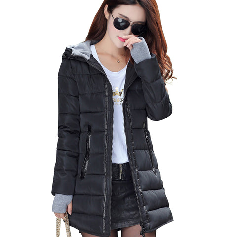 women winter hooded warm coat - Recon Fashion