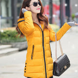 women winter hooded warm coat - Recon Fashion