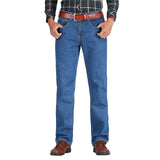 Men Cotton Straight Classic Jeans - Recon Fashion