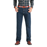 Men Cotton Straight Classic Jeans - Recon Fashion