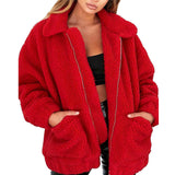 Sweatshirt Fleece Fur Coat - Recon Fashion