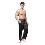 Pajama Pants Men Satin Silk Sleep - Recon Fashion