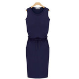 Sleeveless Sexy Casual Dress - Recon Fashion