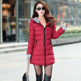 women winter hooded warm coat - Recon Fashion