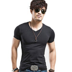 MRMT Brand V Neck Men's Fitted T Shirt - Recon Fashion