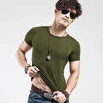 MRMT Brand V Neck Men's Fitted T Shirt - Recon Fashion