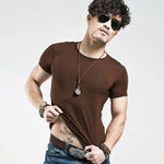 MRMT Brand V Neck Men's Fitted T Shirt - Recon Fashion